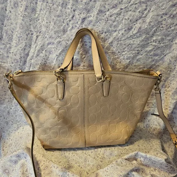 Coach Bleecker Leather Tote Bag - Picture 3 of 4